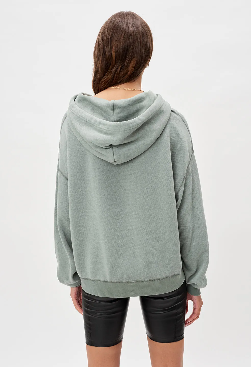 Women's Vintage Fleece Hoodie / Jade