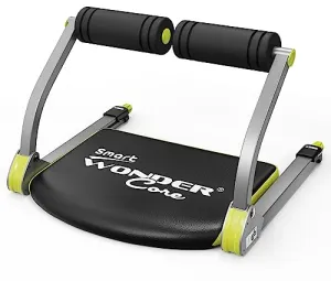 WONDER CORE Smart, Ab Workout Equipment, Sit Up Machine & Exercise Equipment, Ab Crunch Machine for Stomach Workout, Ab Core Trainer Abdominal Machine, Fitness Equipment for Home Gym (Green)