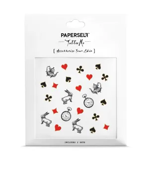 Wonderland Temporary Tattoo