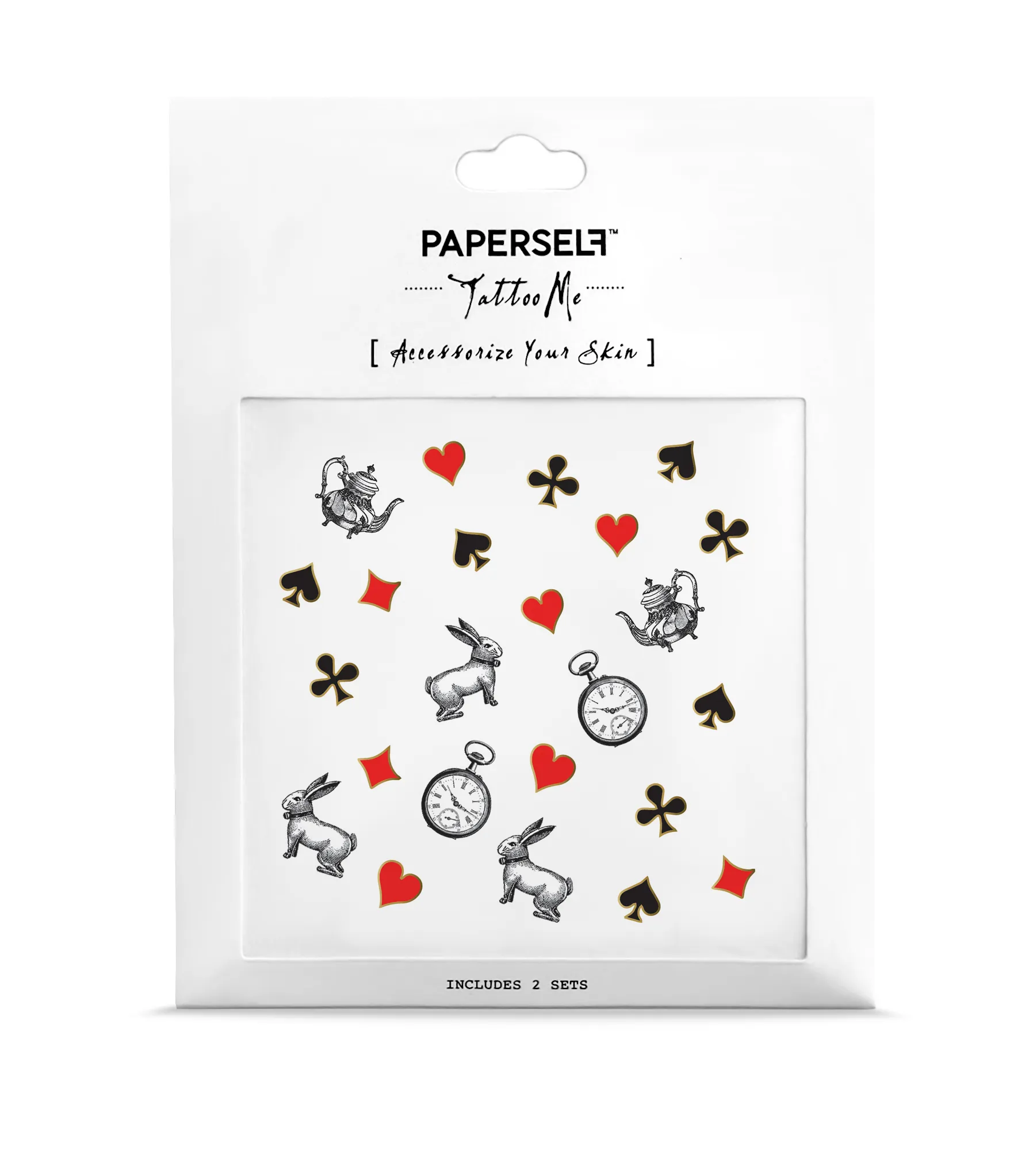 Wonderland Temporary Tattoo