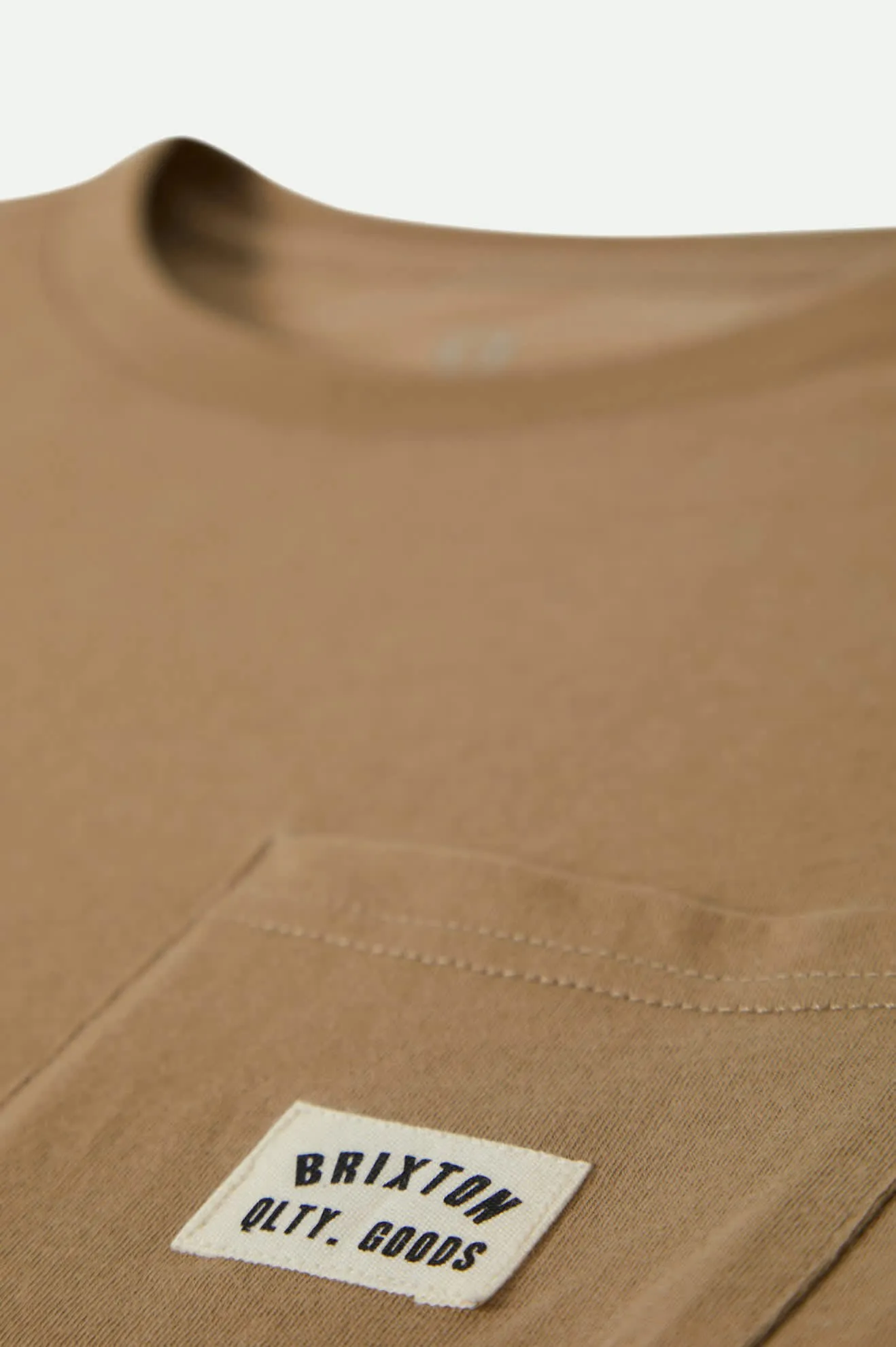 Woodburn S/S Tailored Pocket T-Shirt - Khaki