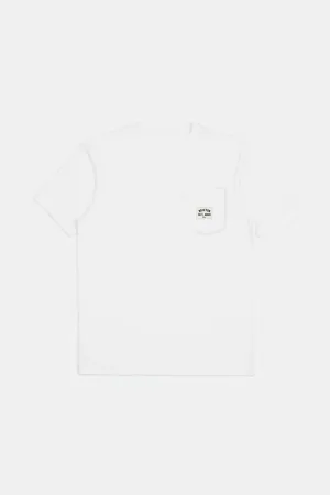 Woodburn S/S Tailored Pocket T-Shirt - White