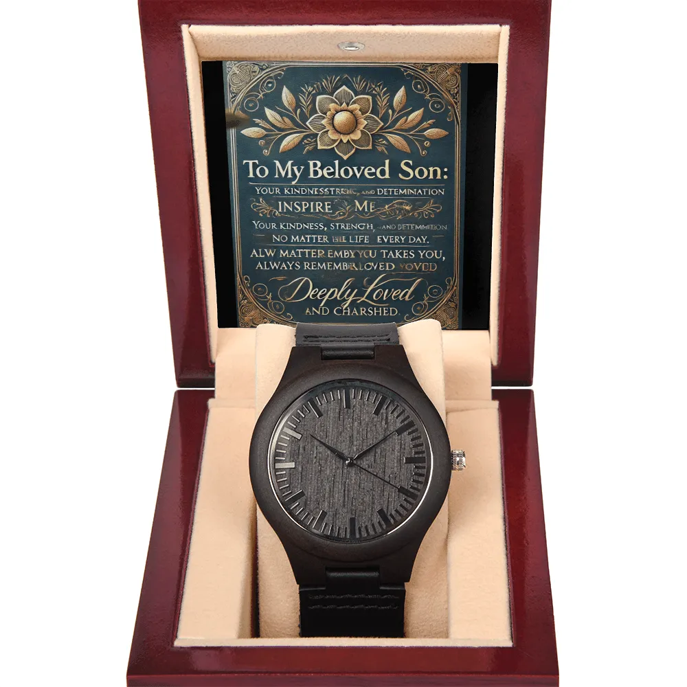 Wooden Watch – A Meaningful & Stylish Gift for Your Son