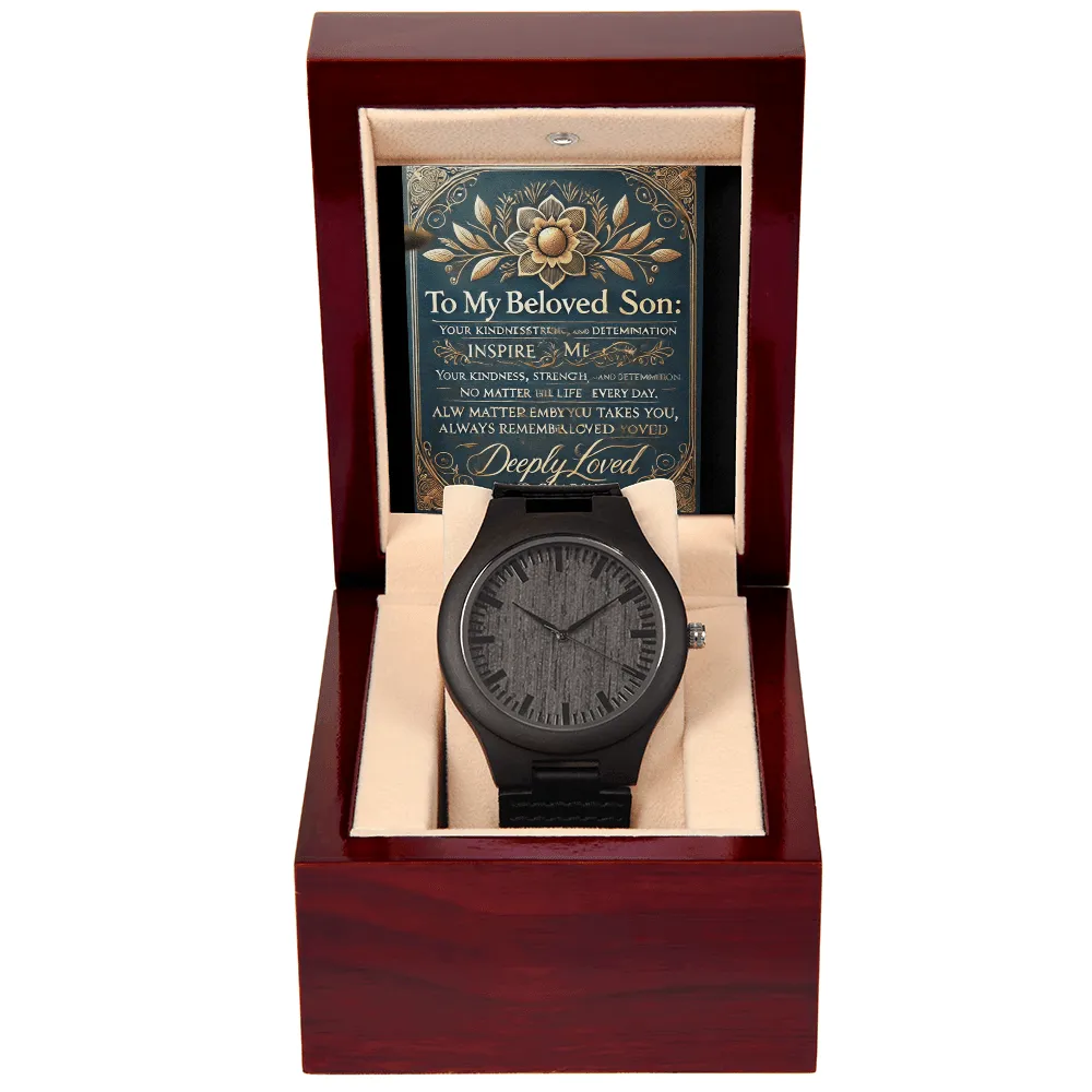 Wooden Watch – A Meaningful & Stylish Gift for Your Son