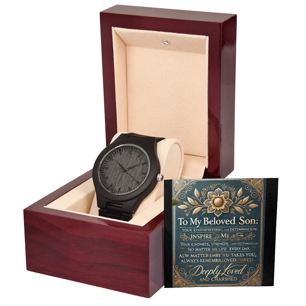 Wooden Watch – A Meaningful & Stylish Gift for Your Son
