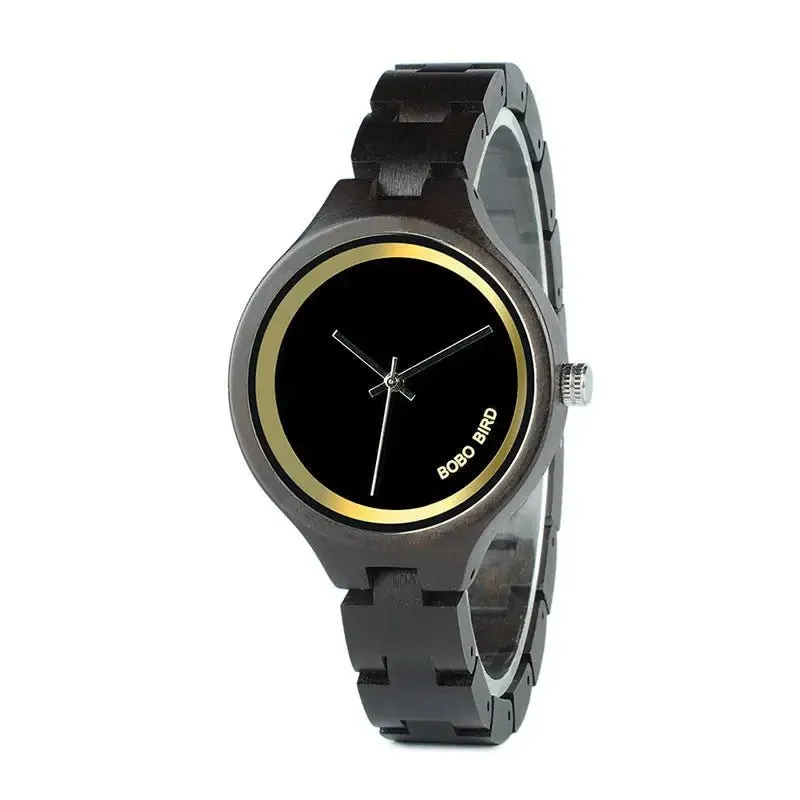 Wooden Watches Men's: Eco-Friendly Wood Quartz Timepiece