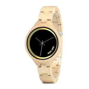 Wooden Watches Men's: Eco-Friendly Wood Quartz Timepiece