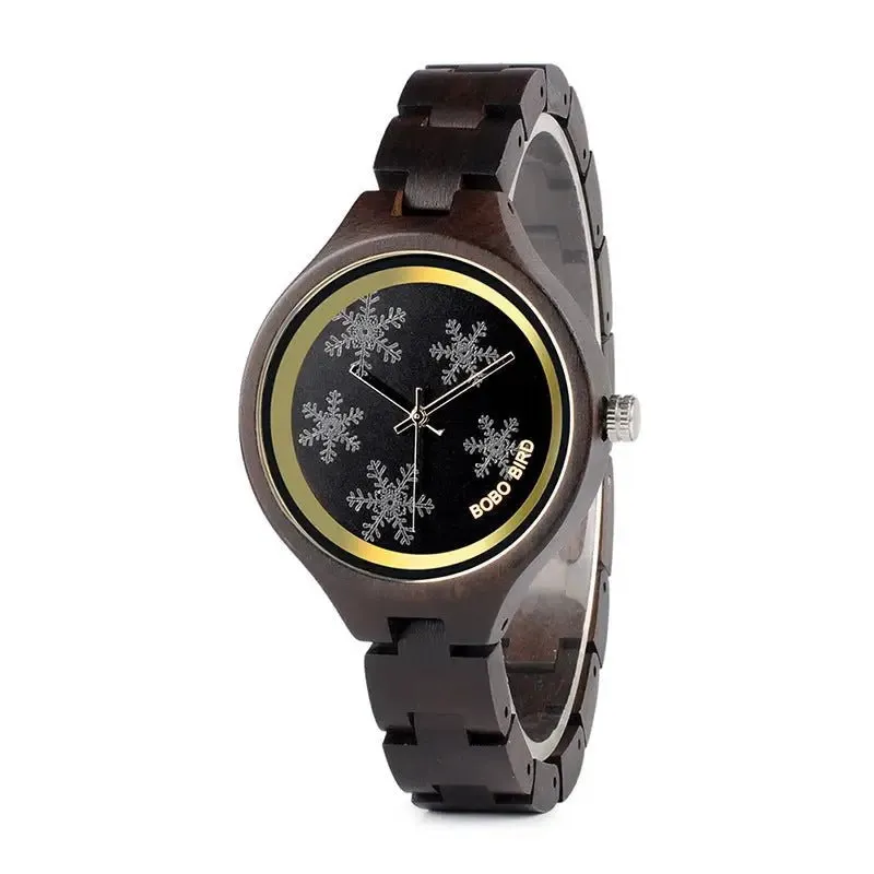Wooden Watches Men's: Eco-Friendly Wood Quartz Timepiece
