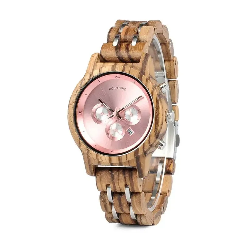 Wooden Watches Men's: Eco-Friendly Wood Quartz Timepiece