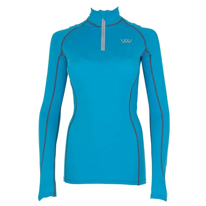 Woof Wear Performance Ladies Shirt Turquoise