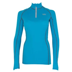 Woof Wear Performance Ladies Shirt Turquoise