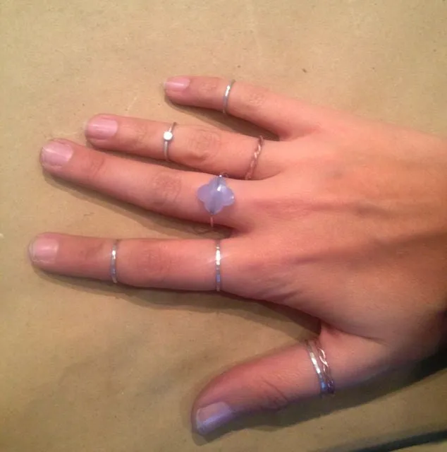 workshop / intro to working with metals   making stack rings