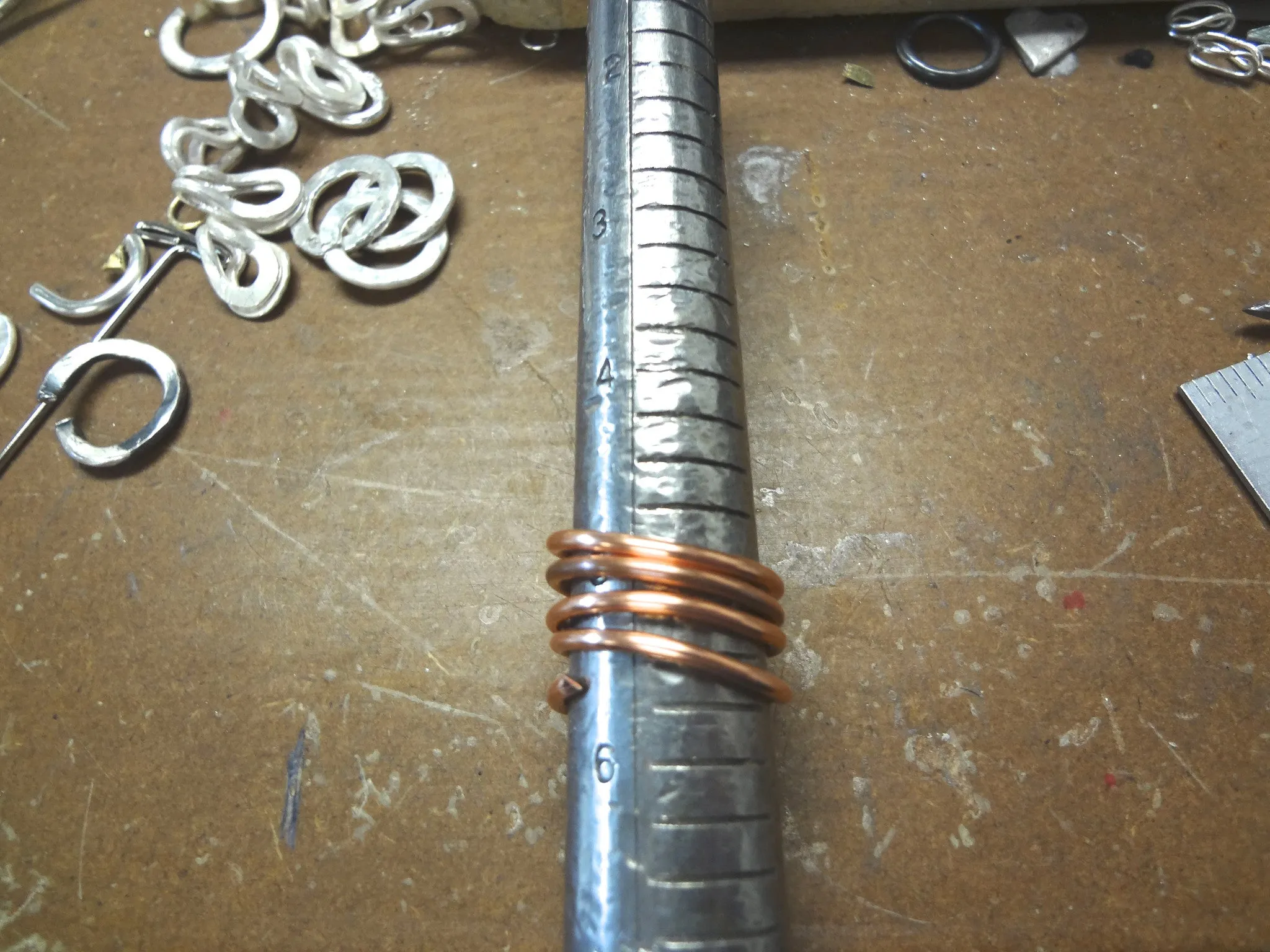 workshop / intro to working with metals   making stack rings