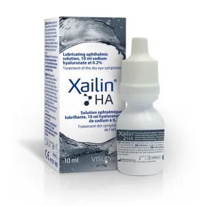 Xailin HA Hylauronic Acid 0.2% Eye Drops - 10ml