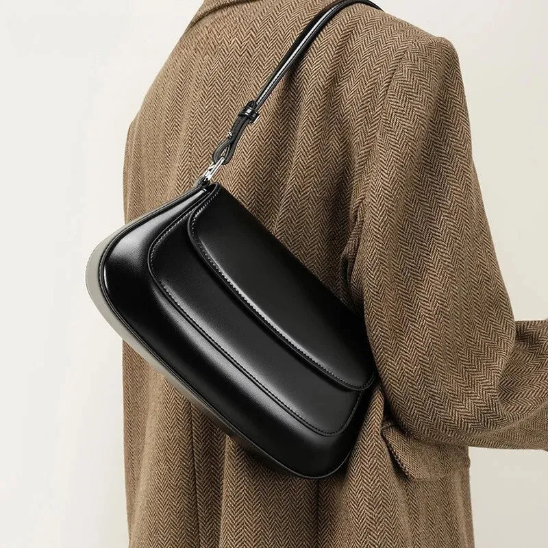YANATARI Vintage Genuine Leather Handbag