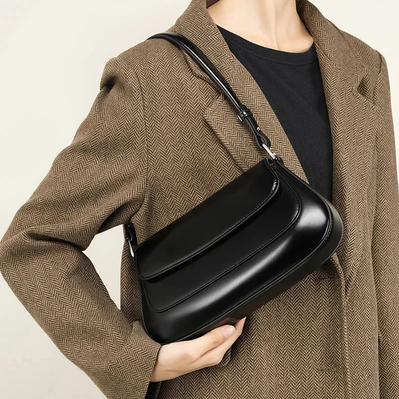 YANATARI Vintage Genuine Leather Handbag