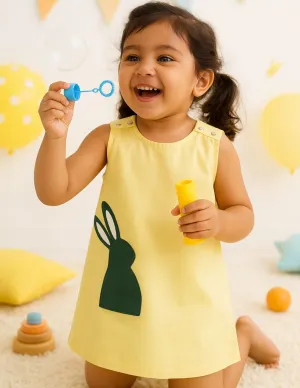 Yellow Burrow Dress