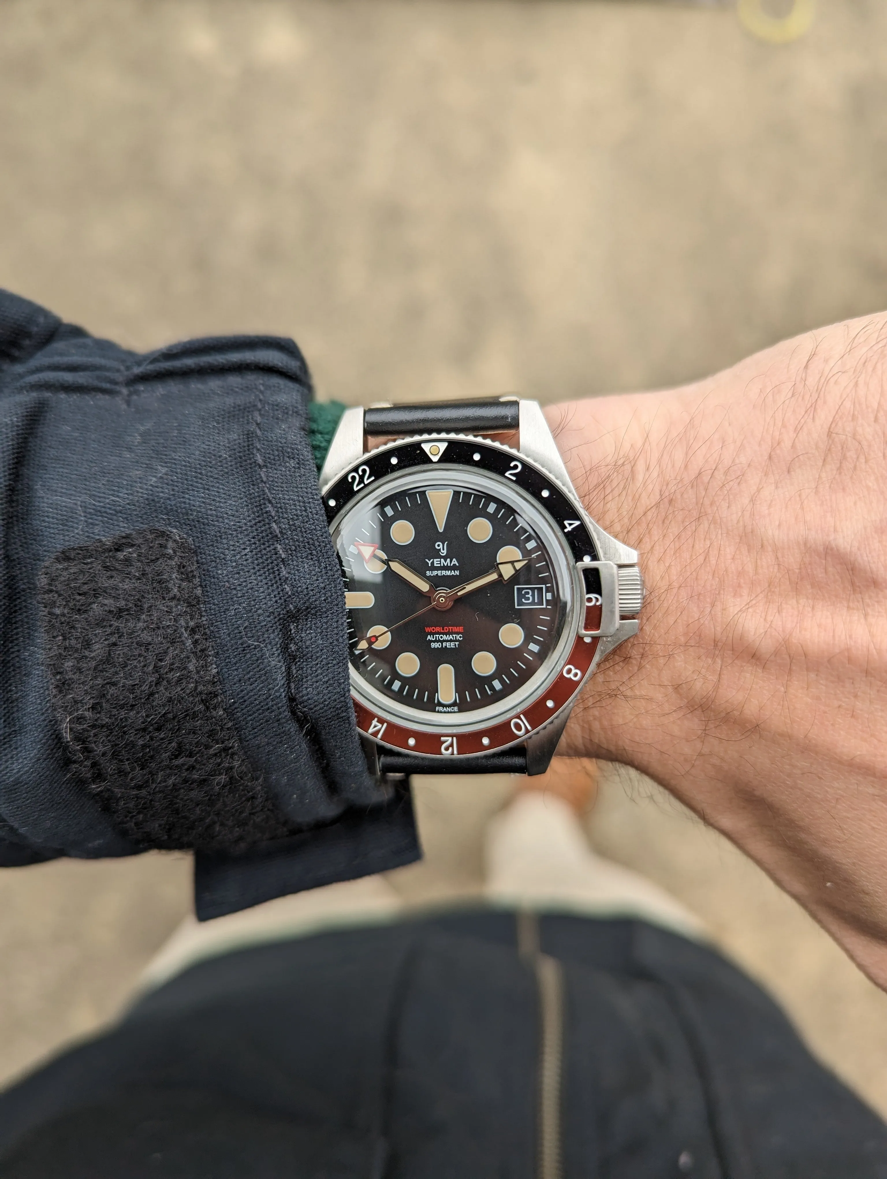 Yema Superman GMT “Coke”