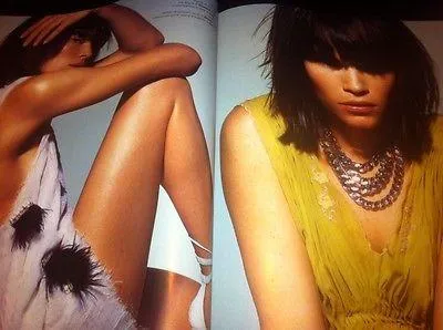 YESPLEASE Magazine Spring 2004 ZOE GAZE Lydia Hearst MAGDALENA FRACKOWIAK