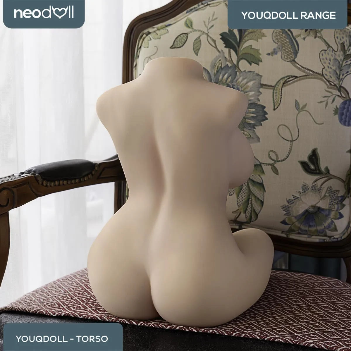 YQ Torso with Skeleton - TPE - 9.5KG - Natural - NudeMakeup