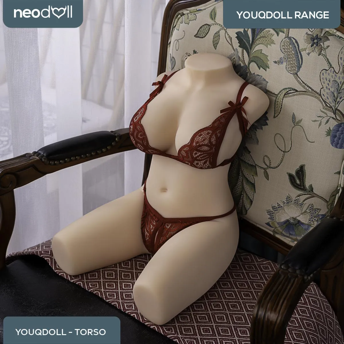 YQ Torso with Skeleton - TPE - 9.5KG - Natural - NudeMakeup