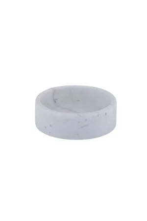 Yves Marble Bowl - Sml White