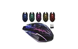 YZ Premiums | Wireless | Rechargeable | LED | Lightweight Gaming Mouse