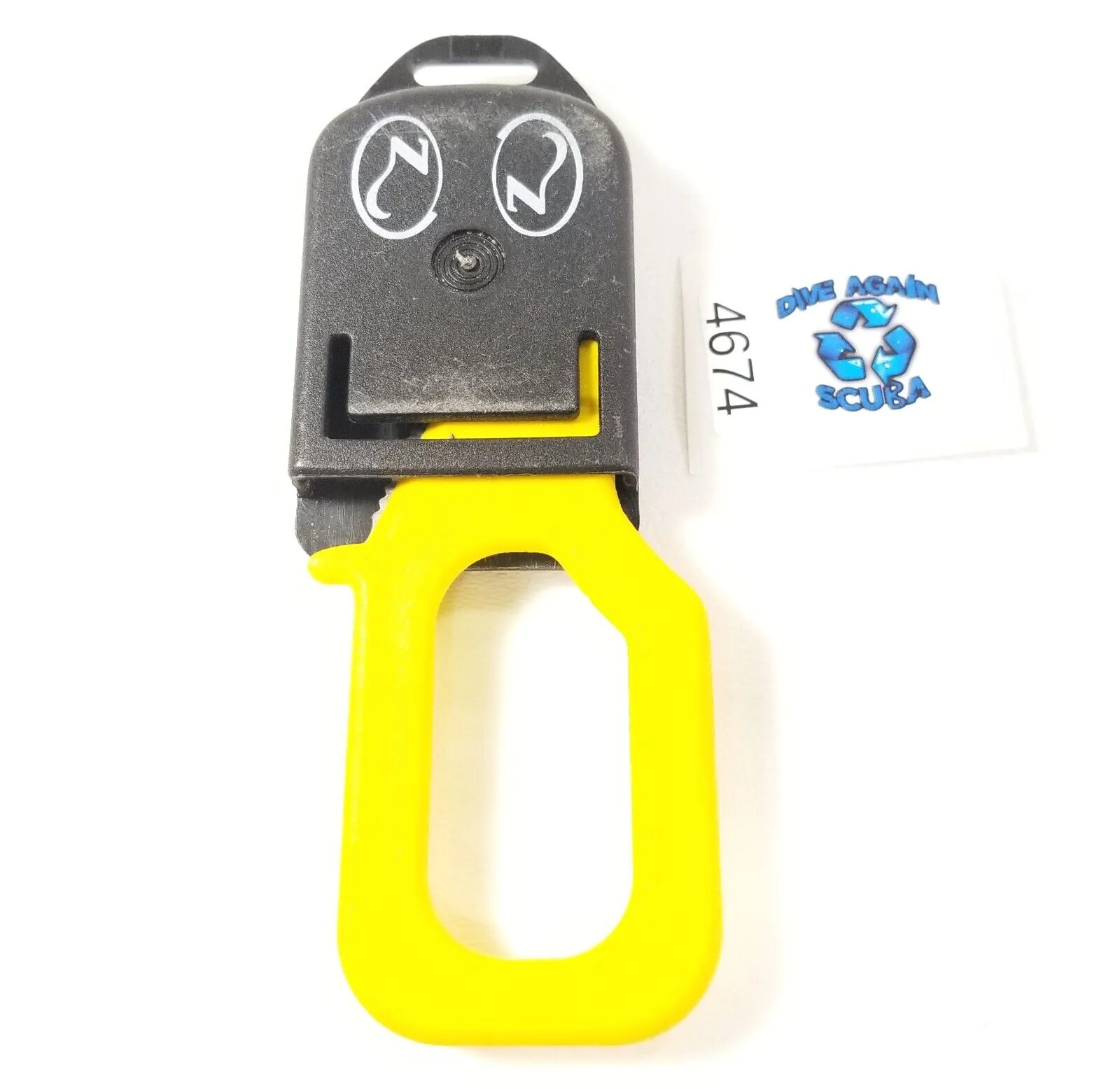 Zeagle Line Cutter Scuba Diving BCD Knife Stainless Steel Serrated Blade Sheath