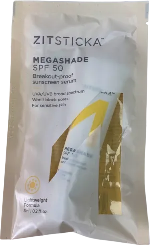 ZitSticka Megashade SPF 50 Sunscreen Serum  7ml