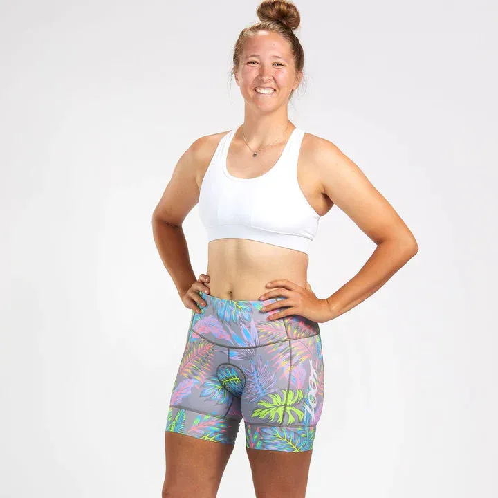 ZOOT Women's LTD Tri 6" Short - LIVE ALOHA