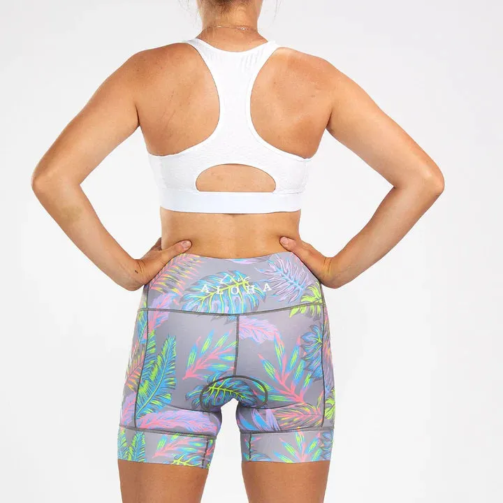 ZOOT Women's LTD Tri 6" Short - LIVE ALOHA